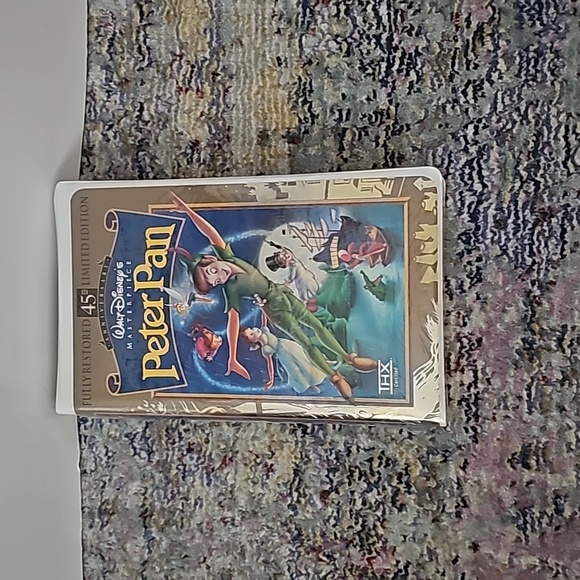 VHS Tape- Masterpiece Peter Pan Fully Restored Limited Edition New Sealed - Picture 1 of 4